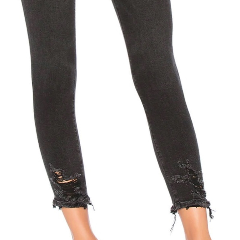 Agolde Sophie distressed jeans skinny high rise - Picture 9 of 12